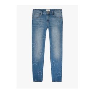 Hush Frayed Star Boyfriend Jean 8 US / 12 UK